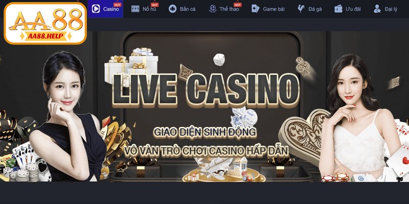 Casino trực tuyến với kết nối ổn định và giao diện thân thiện
